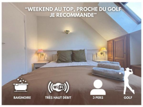 Duplex de charme près du golf, wifi et parking